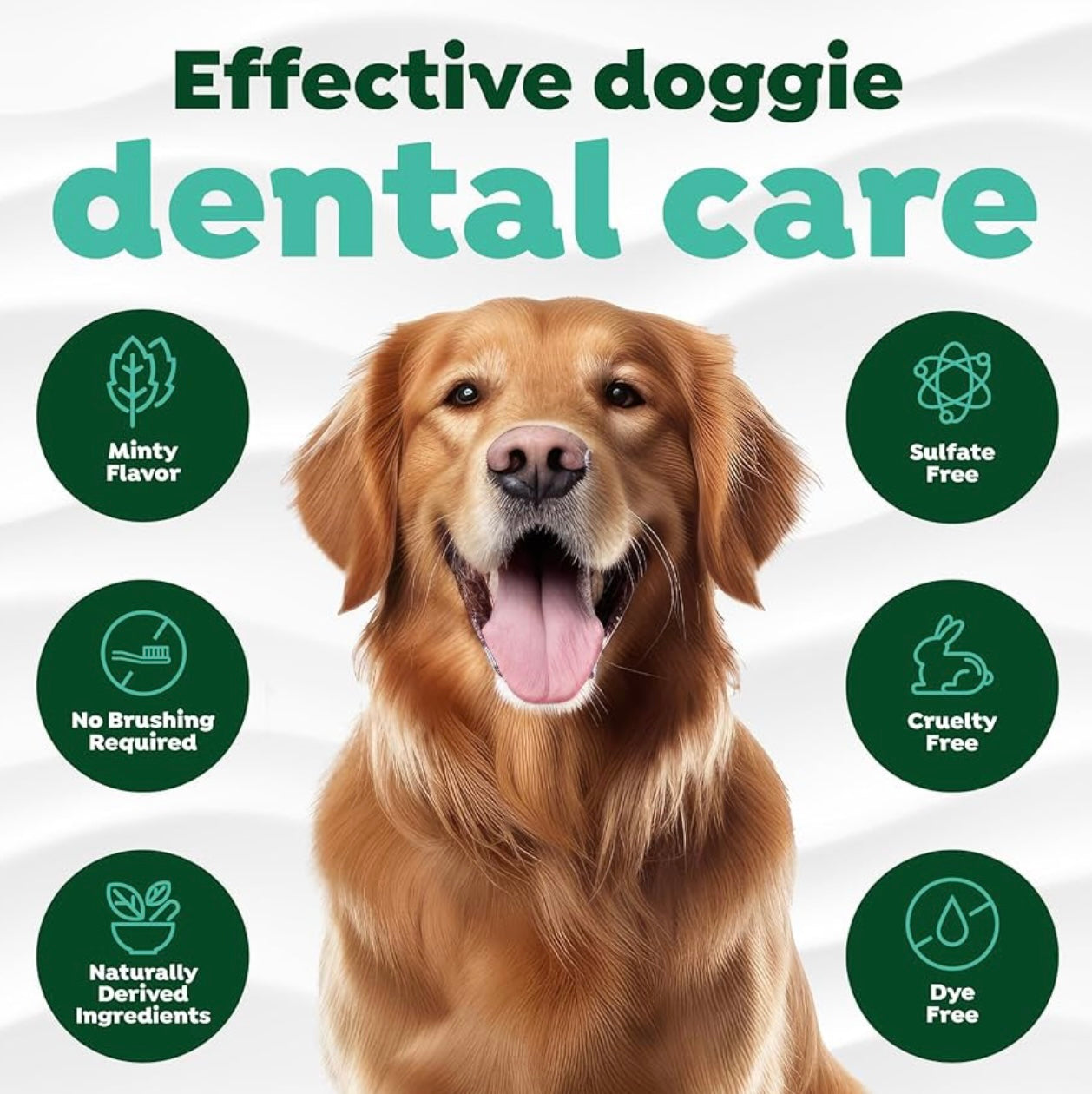 TropiClean Fresh Breath Peanut Butter Dental & Oral Care Gel for Dogs