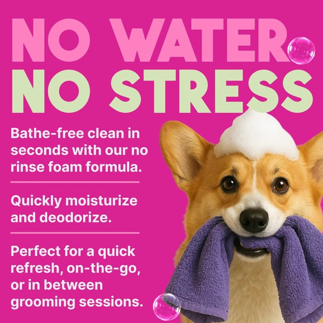 TropiClean Deep Cleansing Waterless Dog Shampoo