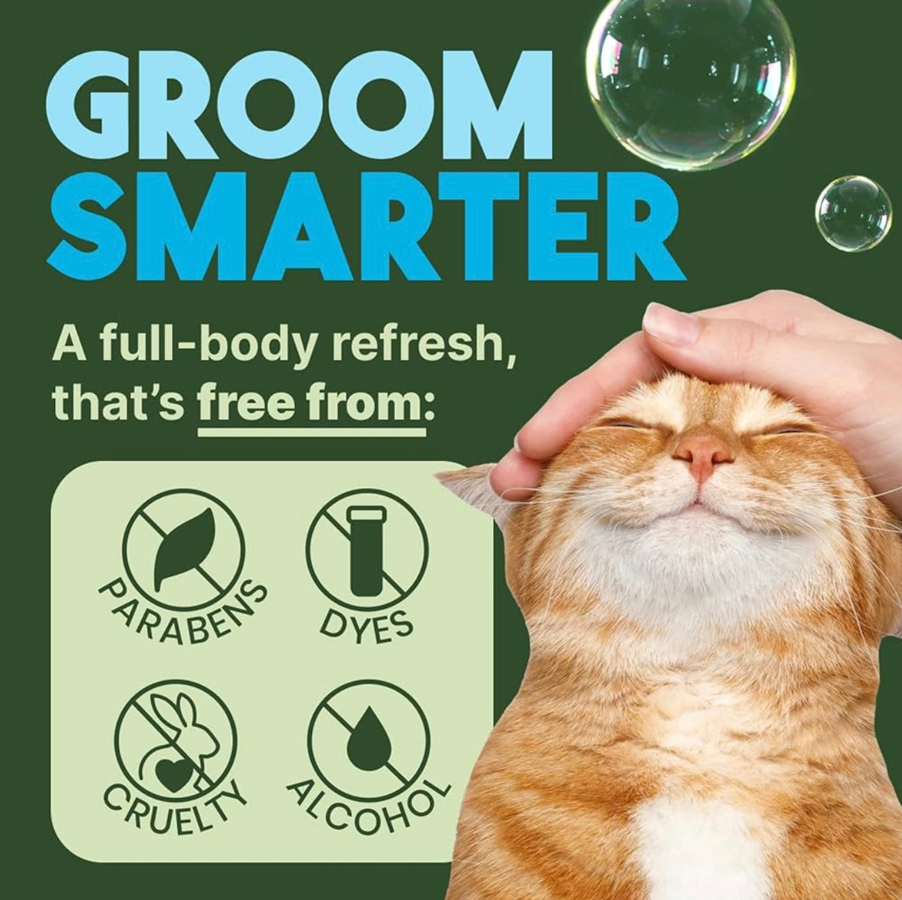 TropiClean Dander Reducing Waterless Cat Shampoo