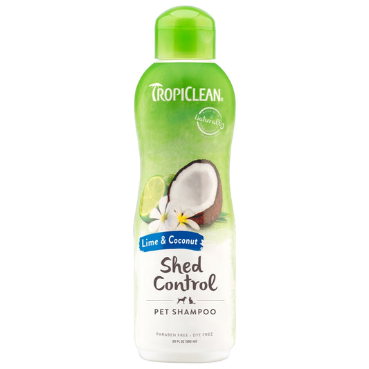 TropiClean Lime & Coconut Shed Control Shampoo for Pets