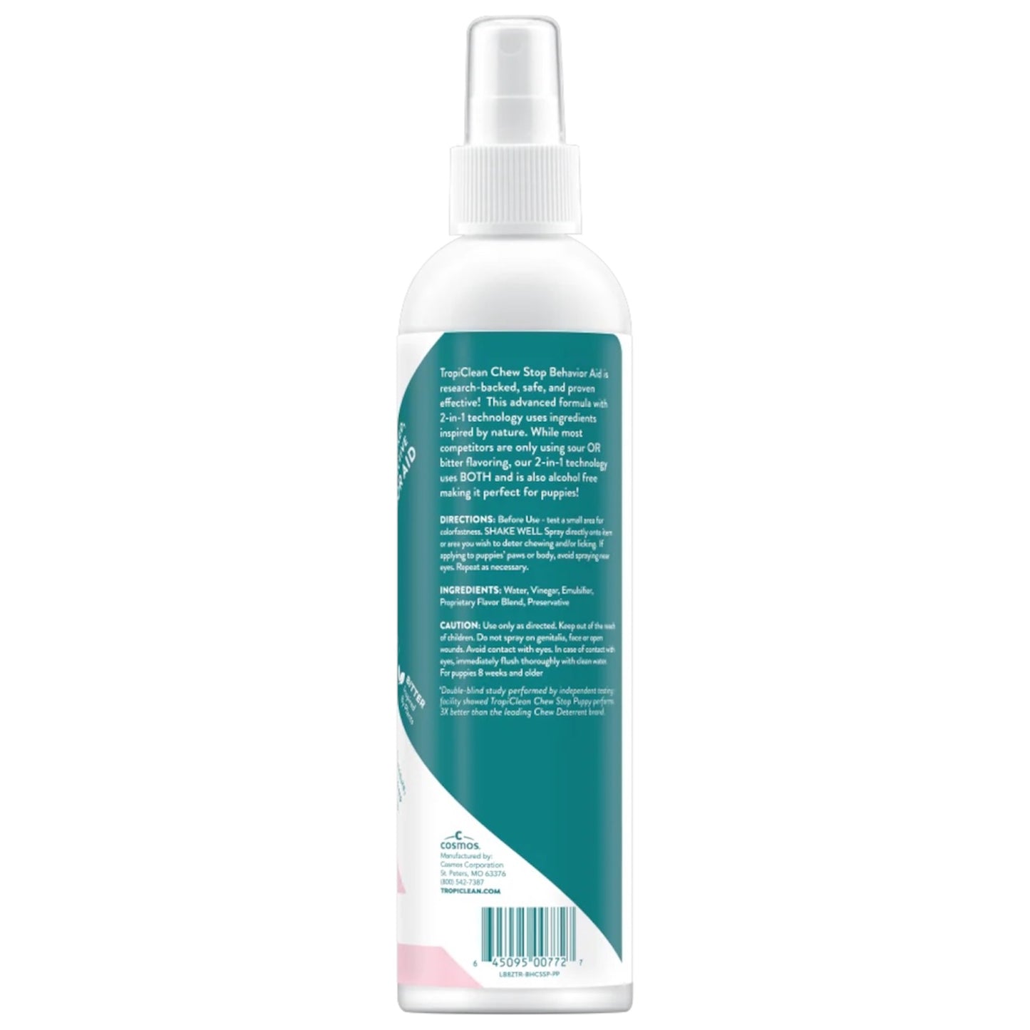TropiClean Chew Stop Behavior Aid Puppy Spray 2-In-1