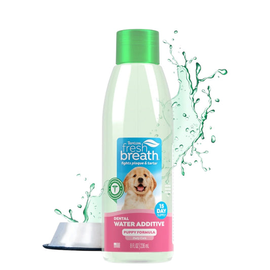 TropiClean Fresh Breath Oral Care Water Additive for Puppies