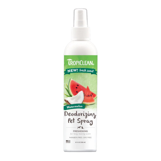 TropiClean Watermelon Deodorizing Spray for Dogs and Cats