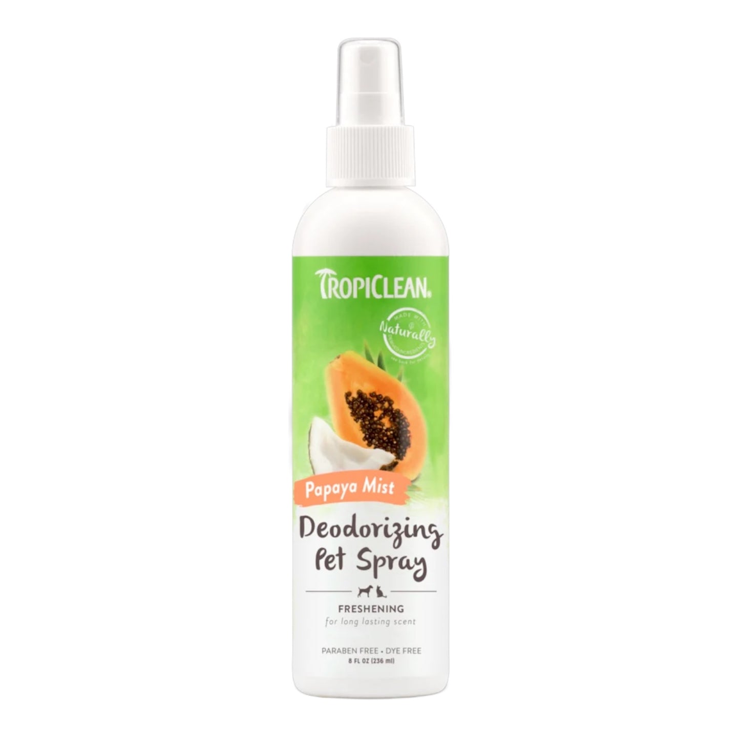 TropiClean Papaya Mist Deodorizing Pet Spray