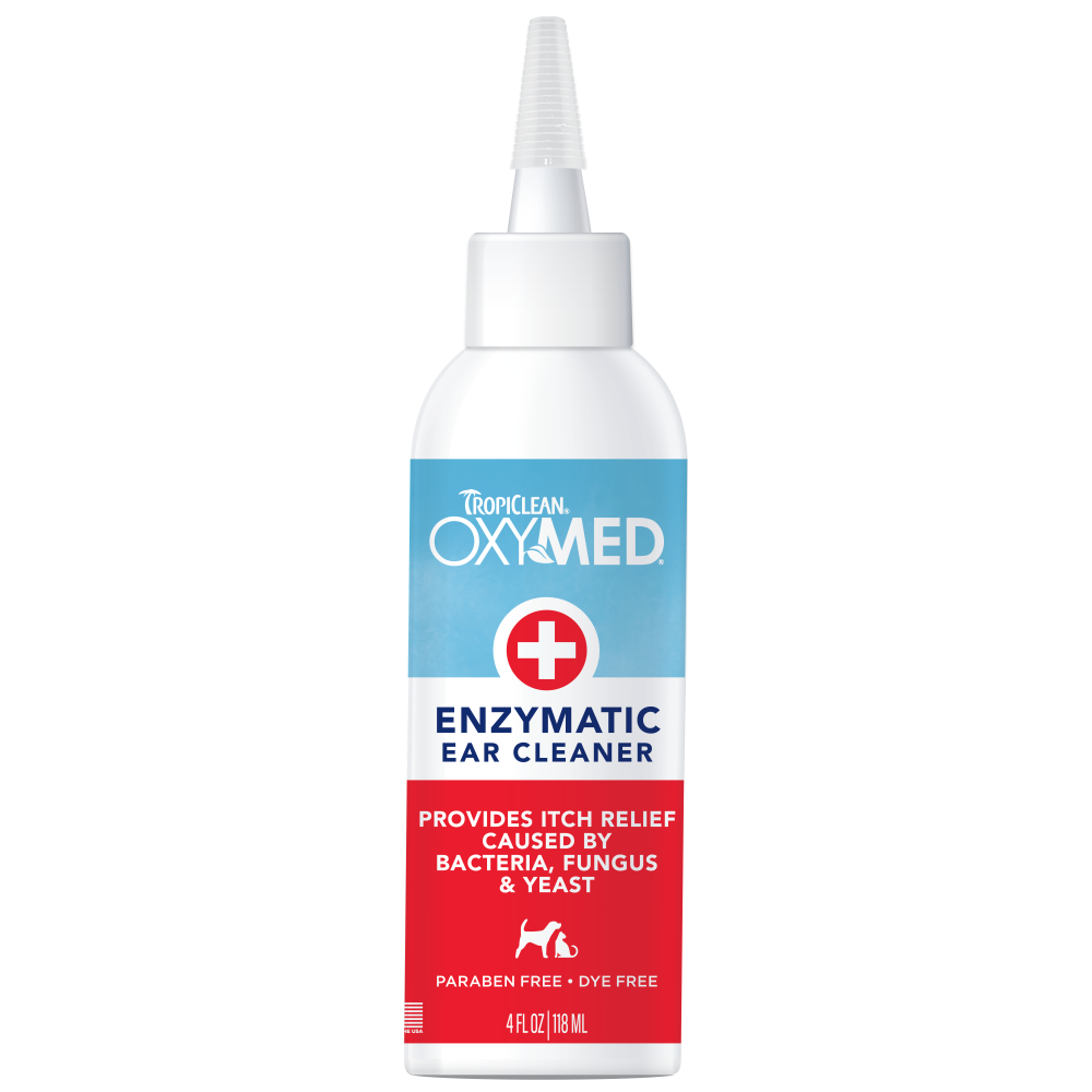 TropiClean OxyMed Enzymatic Ear Cleaner for Pets