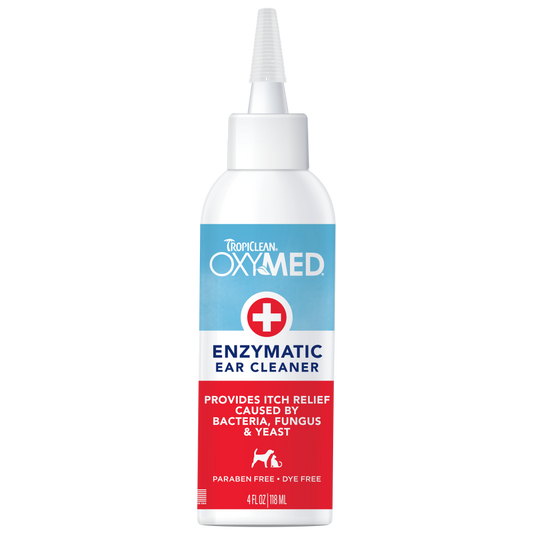 TropiClean OxyMed Enzymatic Ear Cleaner for Pets