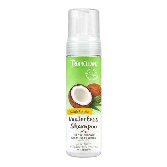 TropiClean Hypoallergenic Waterless Shampoo for Dogs and Cats