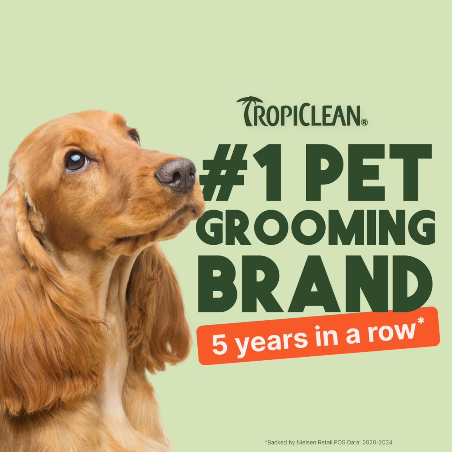 TropiClean Papaya & Coconut Luxury 2-In-1 Pet Wipes