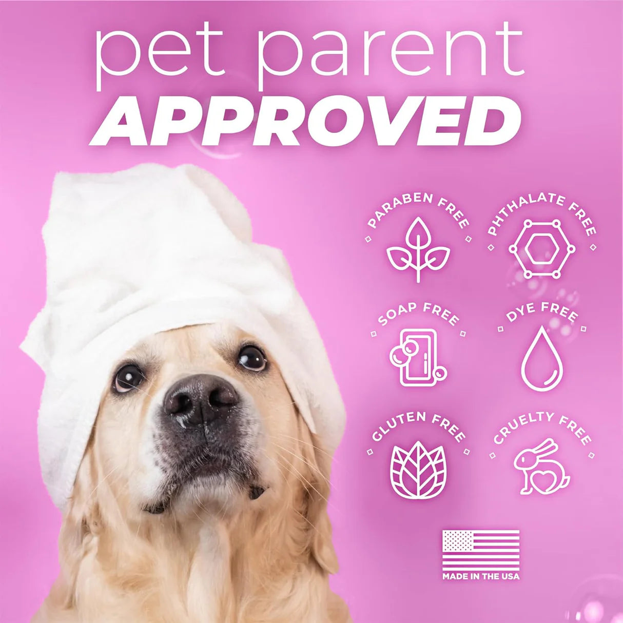 TropiClean PURE Brightening Bliss Whitening Plant-Based Dog Shampoo